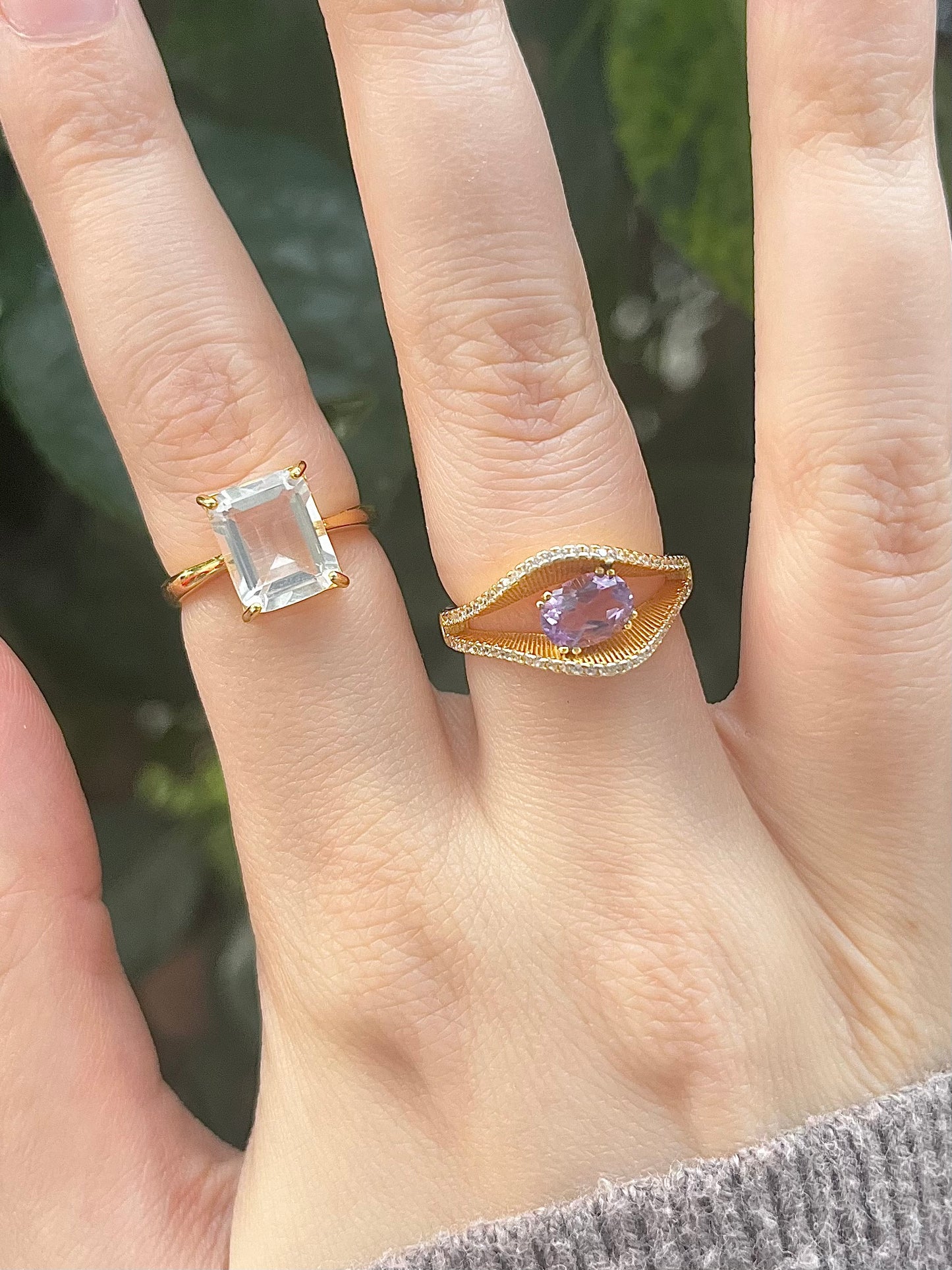 Quartz βHealing the Healerβ Ring