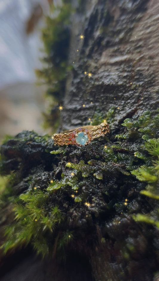 Earthly Emerald Ring