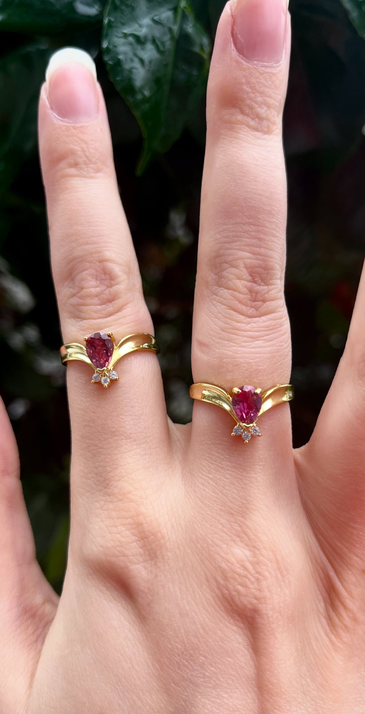 Sailor Moon meets Christmas (Garnet Rings)