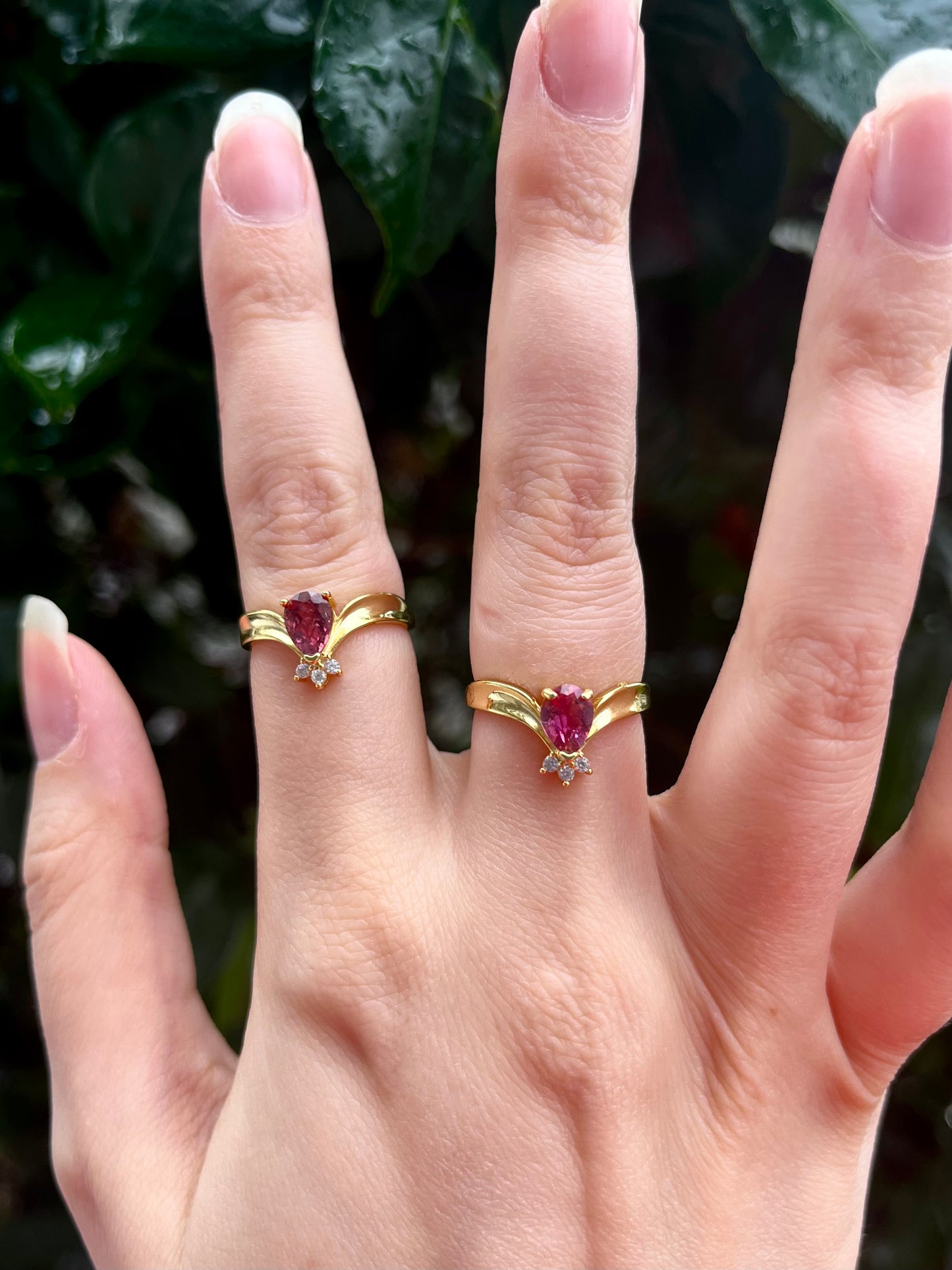 Sailor Moon meets Christmas (Garnet Rings)