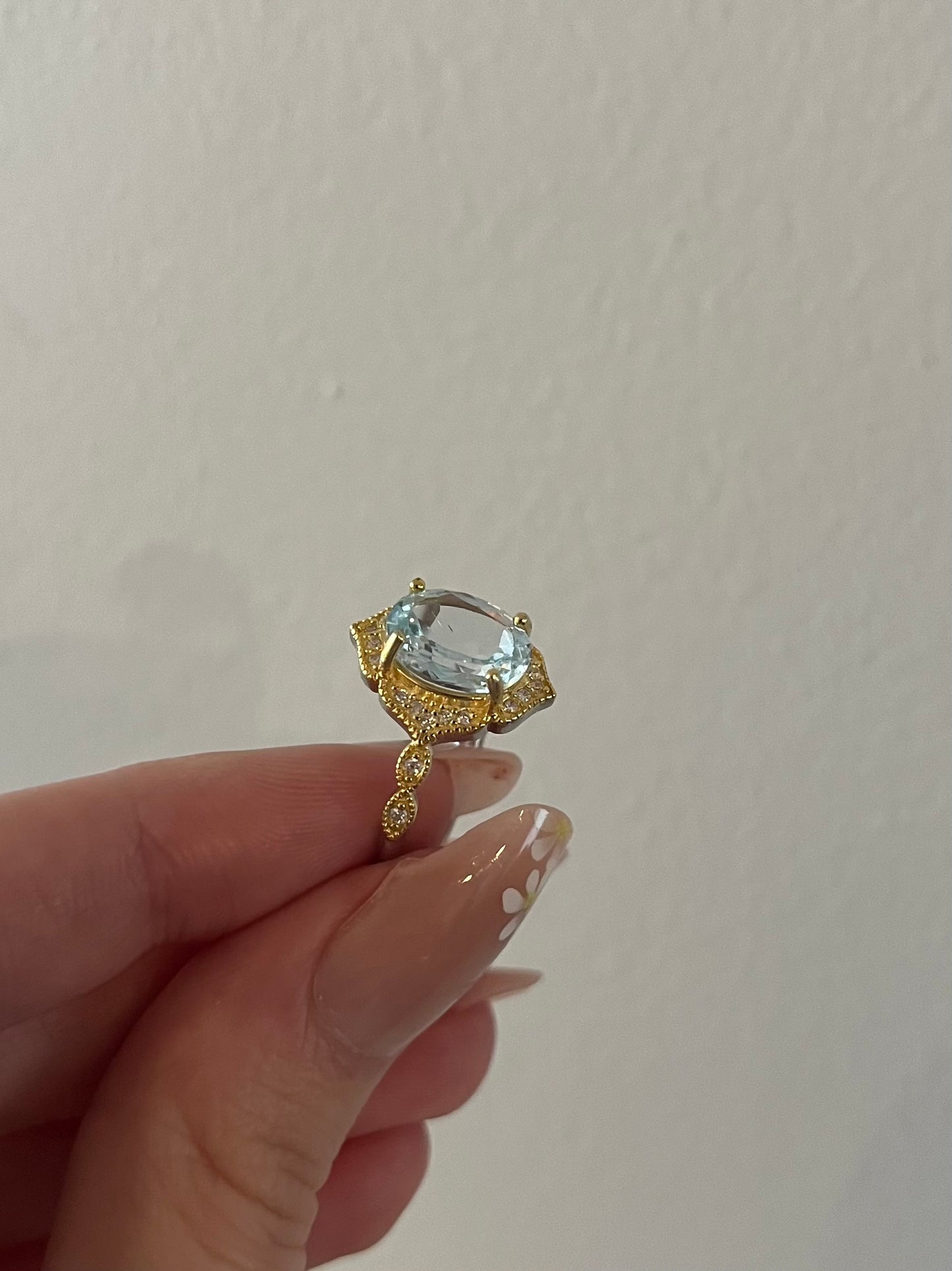 Topaz Princess Rings