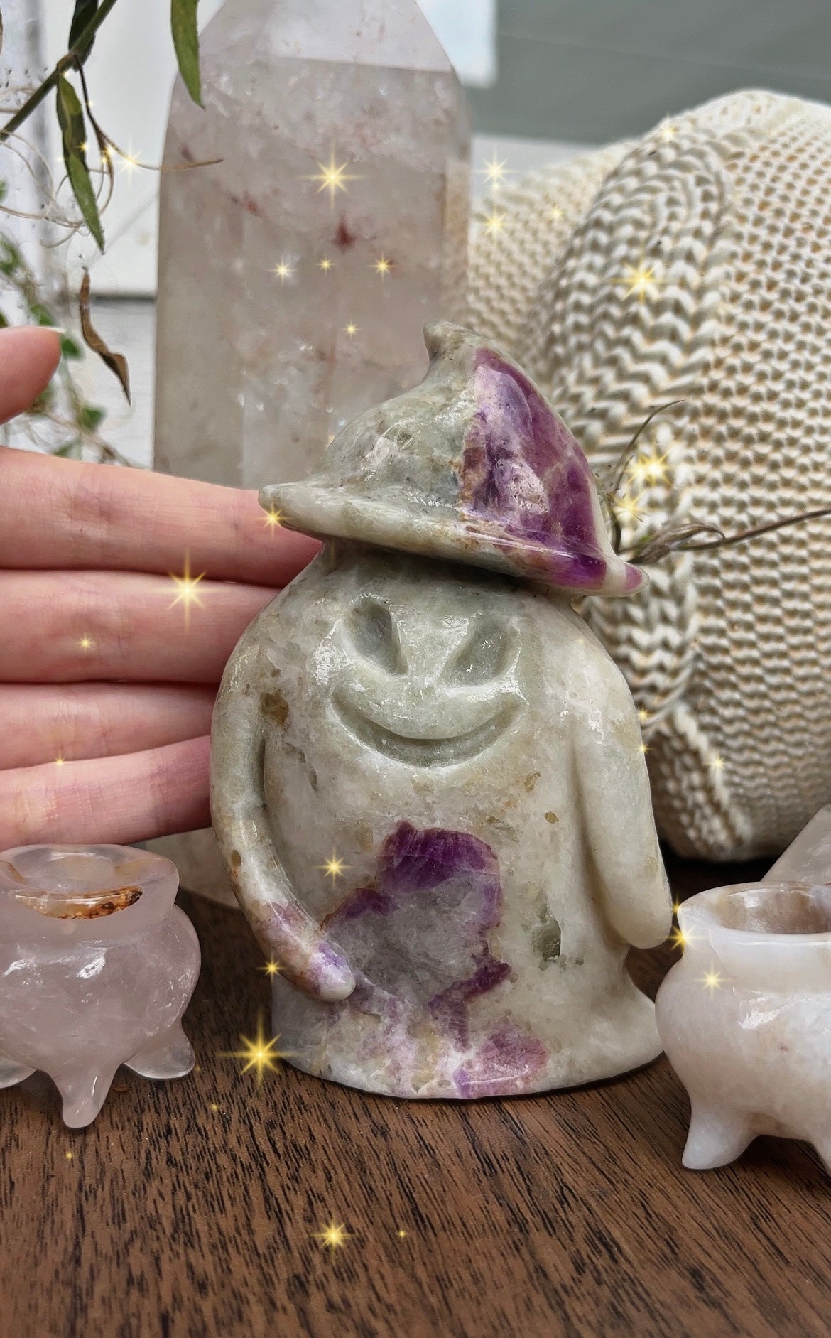 Lepidolite Ghostie