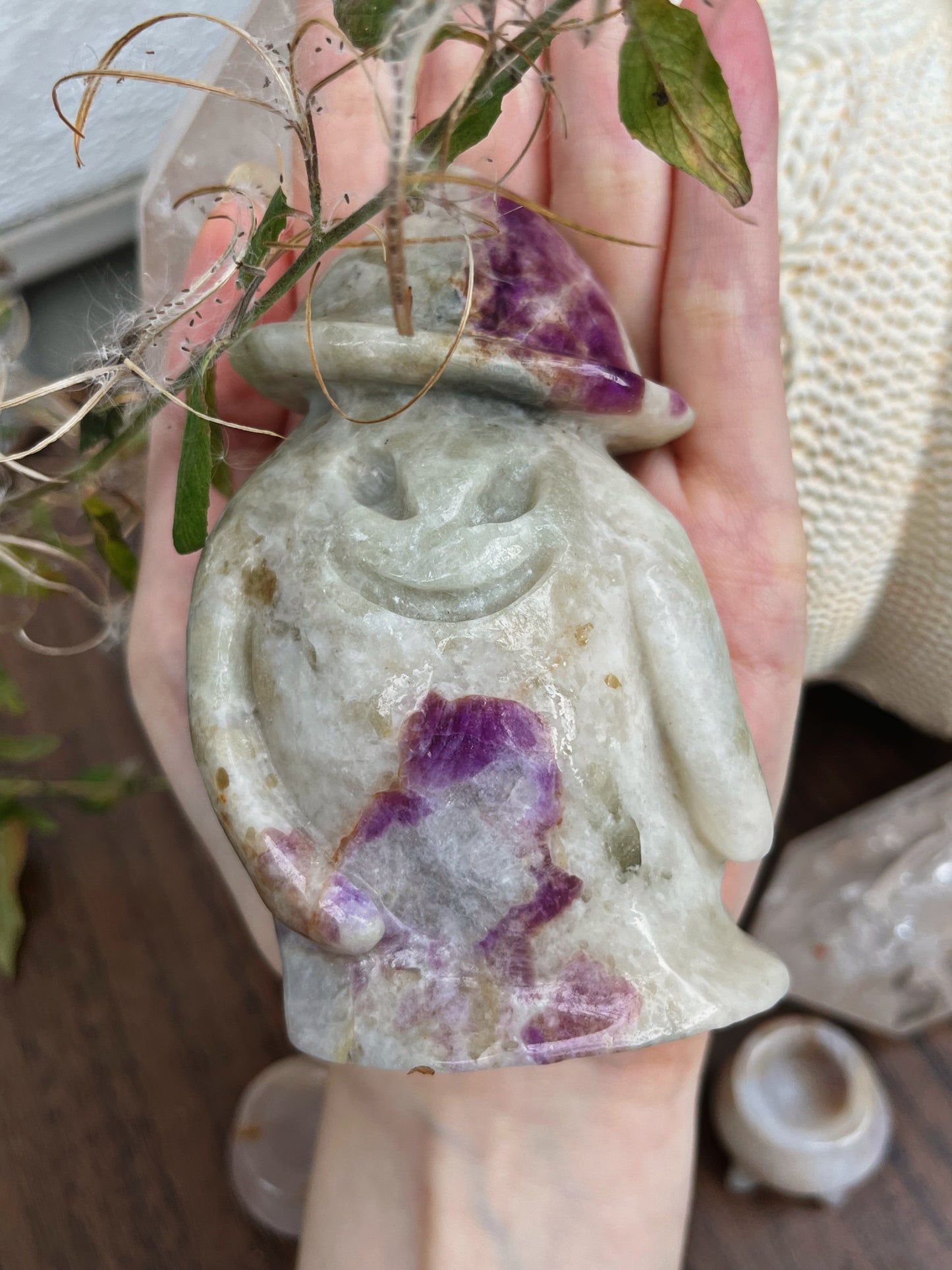 Lepidolite Ghostie