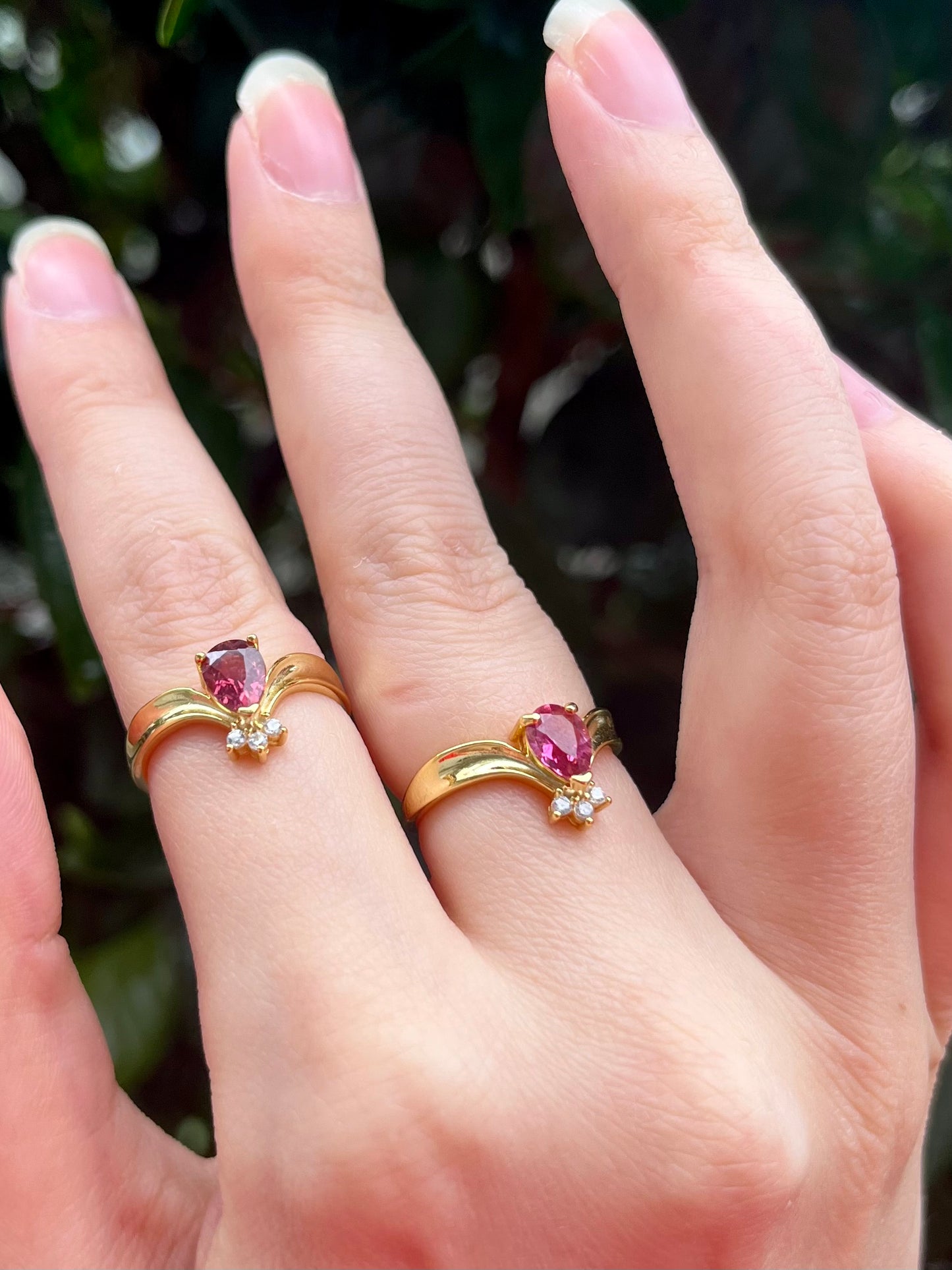Sailor Moon meets Christmas (Garnet Rings)