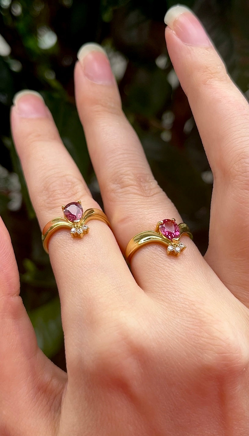 Sailor Moon meets Christmas (Garnet Rings)